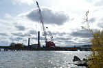 Rebuilding the Beaver Island Yacht Dock